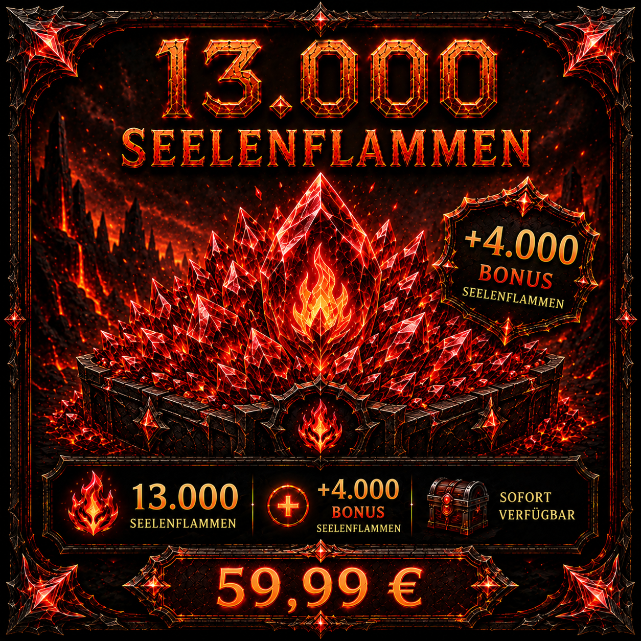 13.000 Seelenflammen